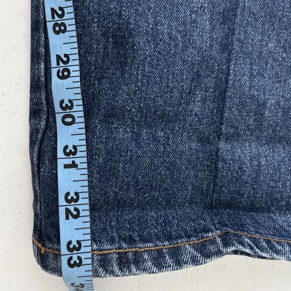 Vtg Source Jeans Mens 38 X 34 Blue Straight Baggy Loose Fit Grunge Y2K - Picture 6 of 10